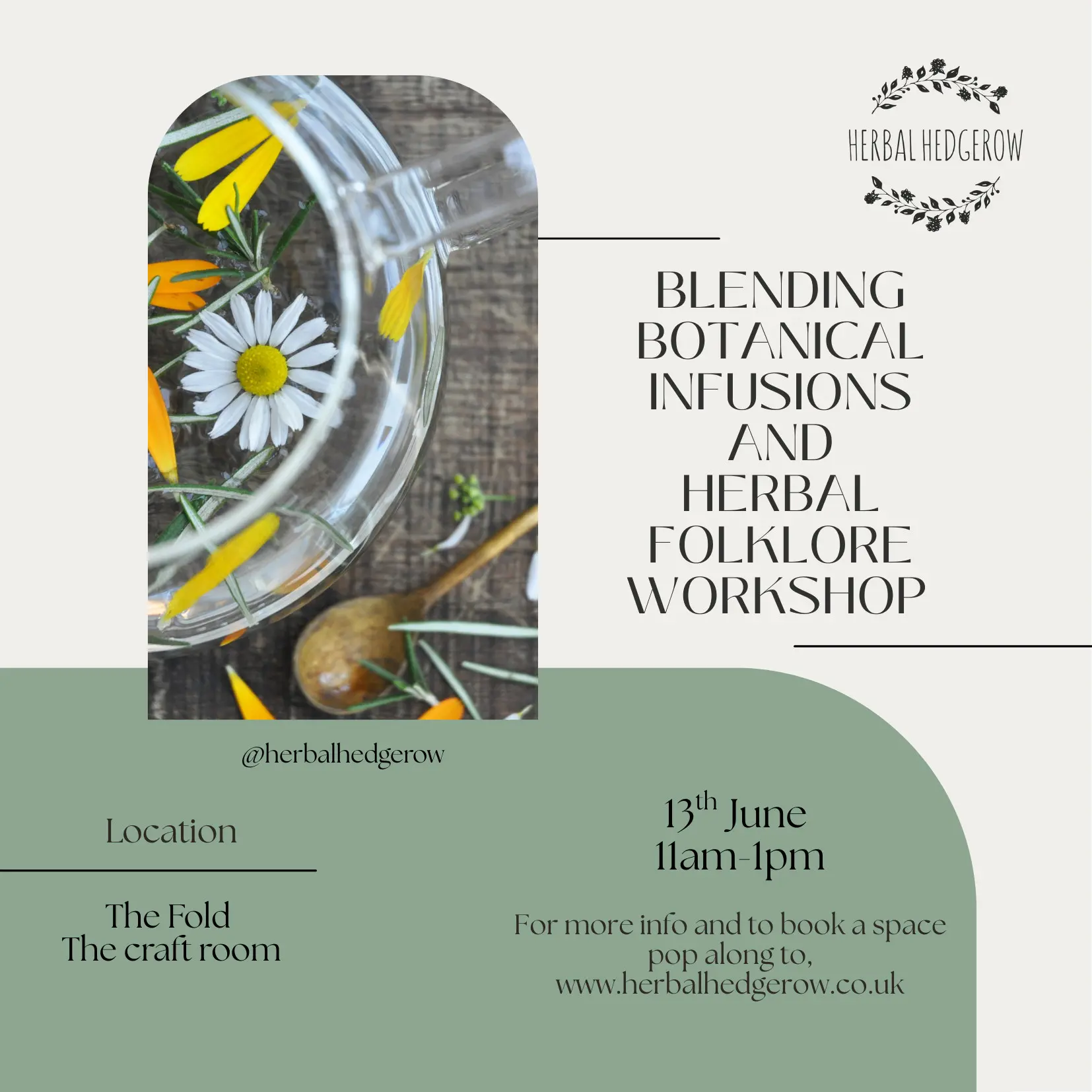 Blending botanical infusions and herbal folklore workshop