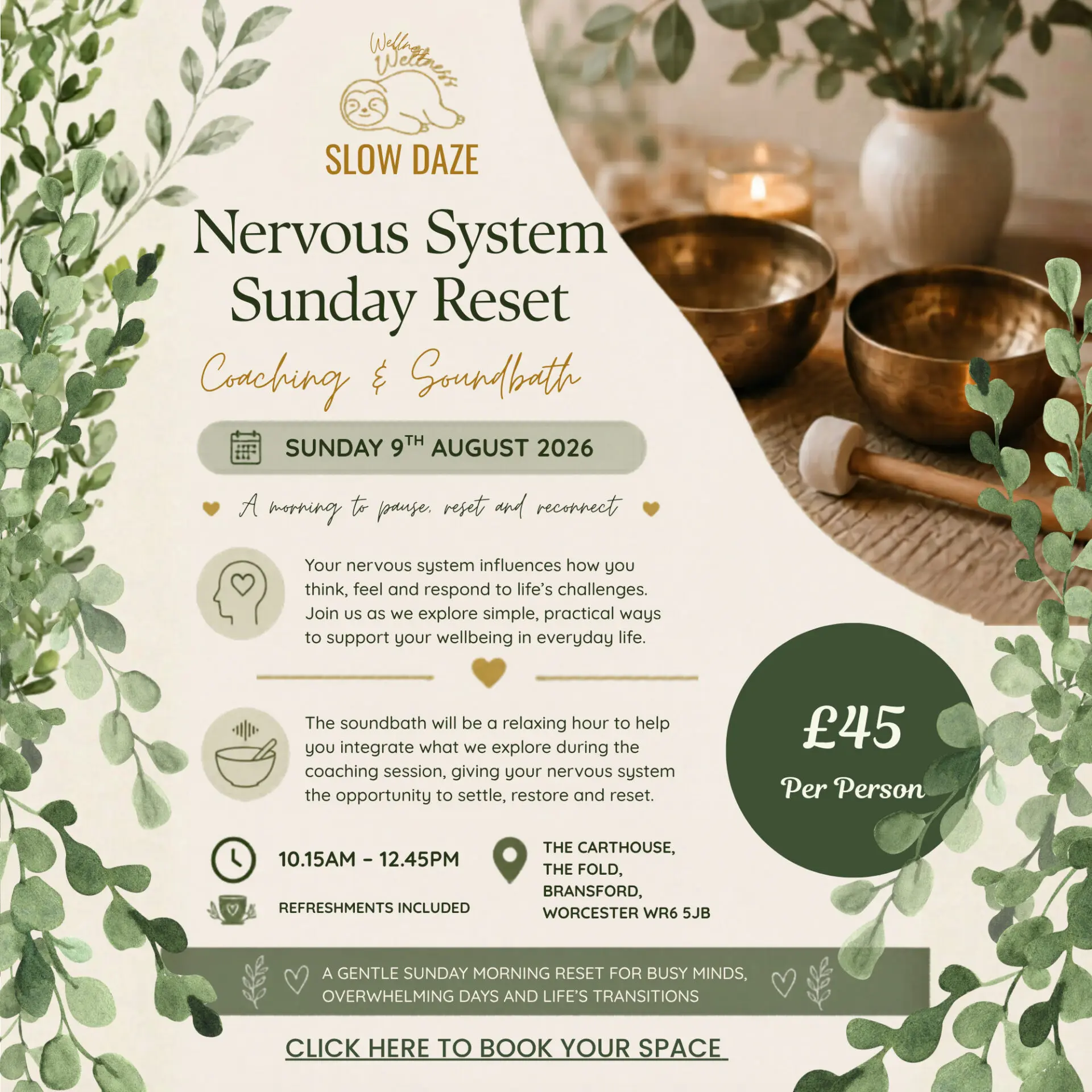 Nervous system reset