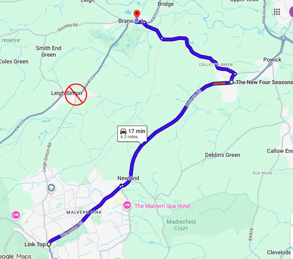 Malvern Road Closure