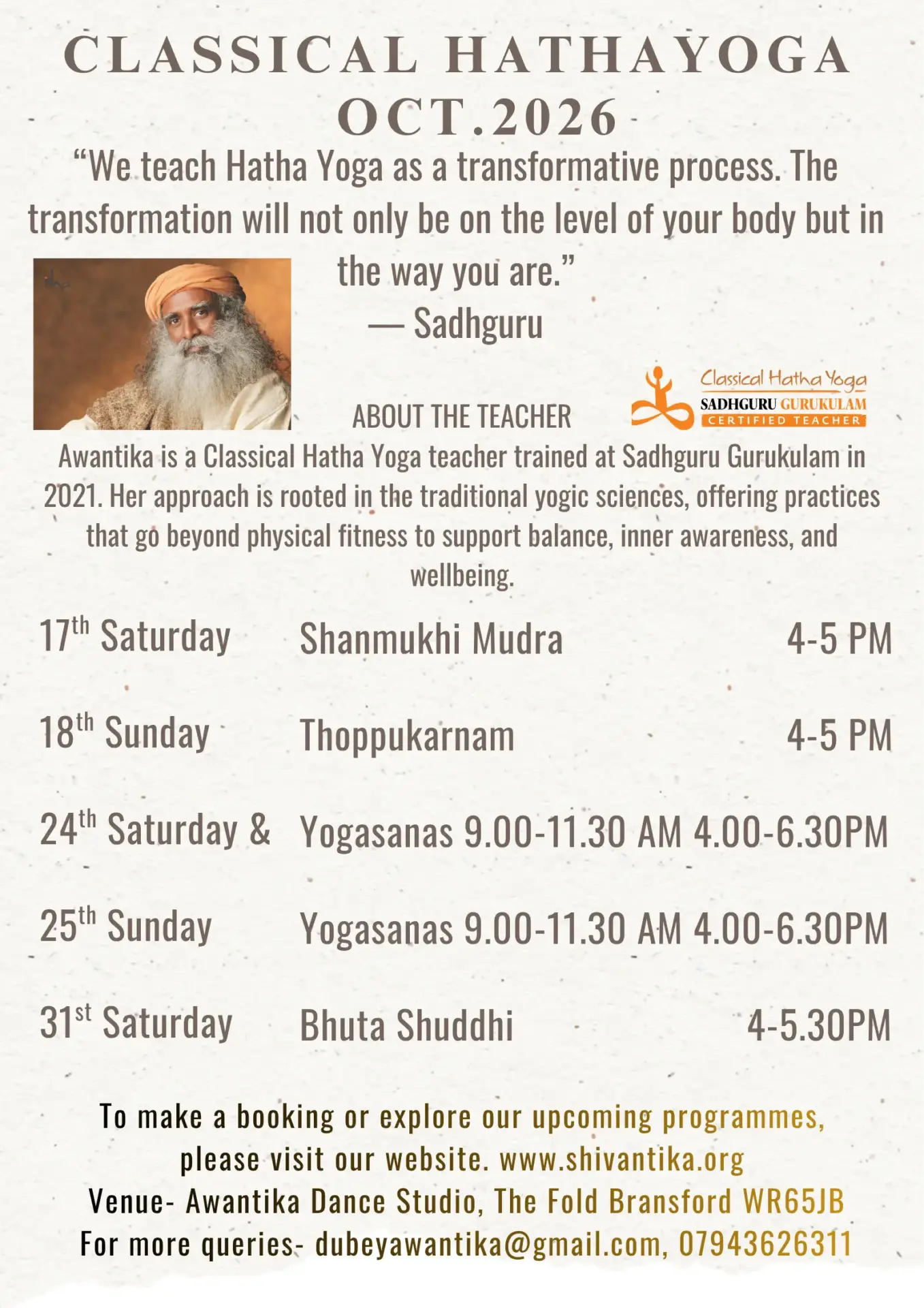 Awantika Hatha Yoga
